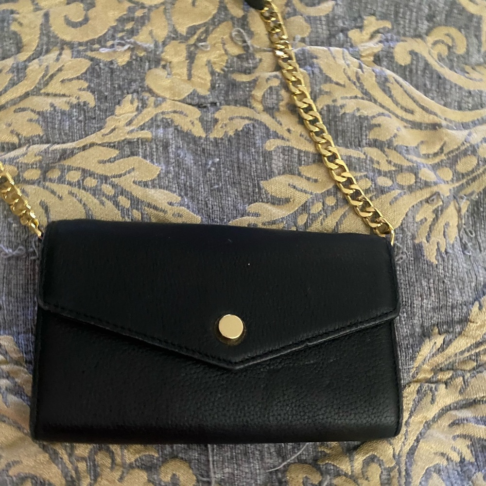 Stella and max small crossbody faux leather black